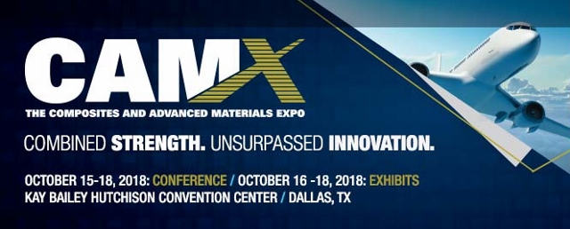 我们要去达拉斯参加CAMX2018了!